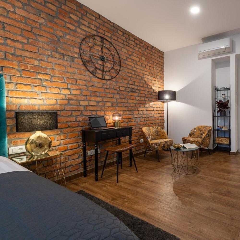 Brickwall Apartments Zagreb Habitación foto